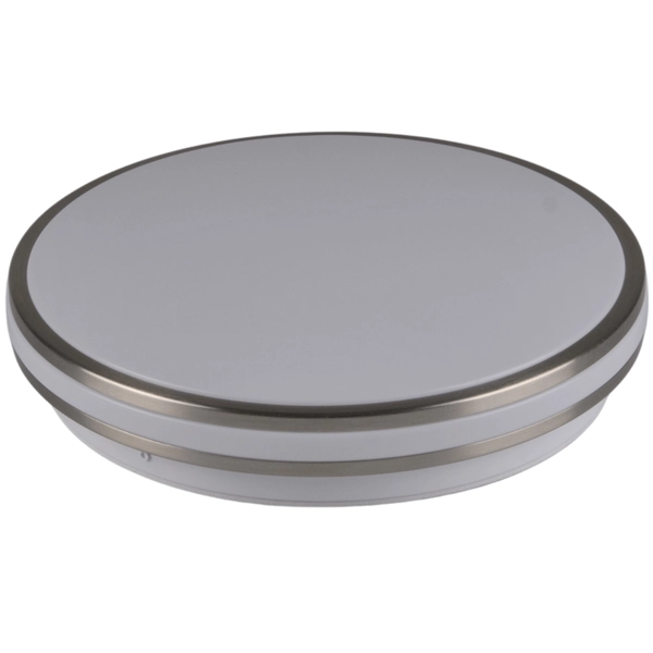 Nowoczesna lampa sufitowa Orbit okrągła LED 15W nikiel