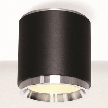 Lampa nasufitowa Reti 310401131 Elkim LED 4,5W 3000K okrągła aluminium czarny