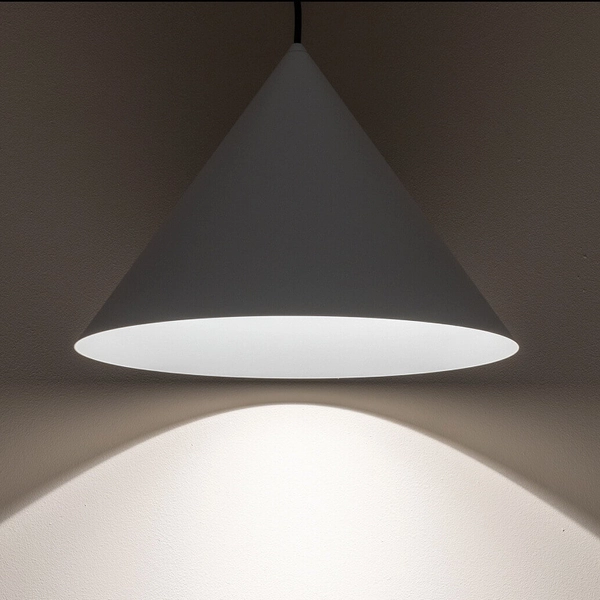 Zwisowa lampa z kloszem Zenith 10878 Nowodvorski nad stół jedwabisty szary