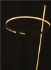 Geometryczna lampa podłogowa LOZANNA ledowa 27W 3000K złota