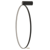 Lampa ścienno-sufitowa Circolo 10930 Nowodvorski LED 18W 4000K metalowy czarny