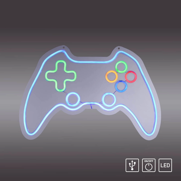 Naścienna lampa NEON-GAMER 85022-70 Just Light LED 6,5W kontroler kolorowy