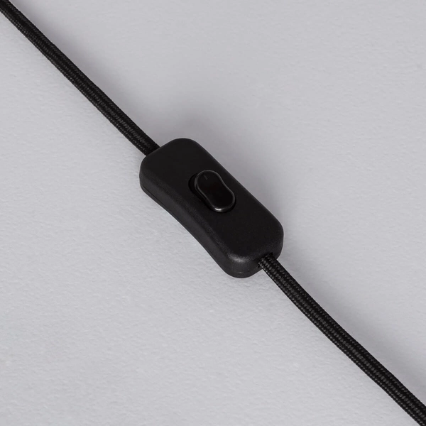 Kinkiet ścienny z regulacją Retro ABR-RRB-C-E14 Abruzzo do czytania czarny