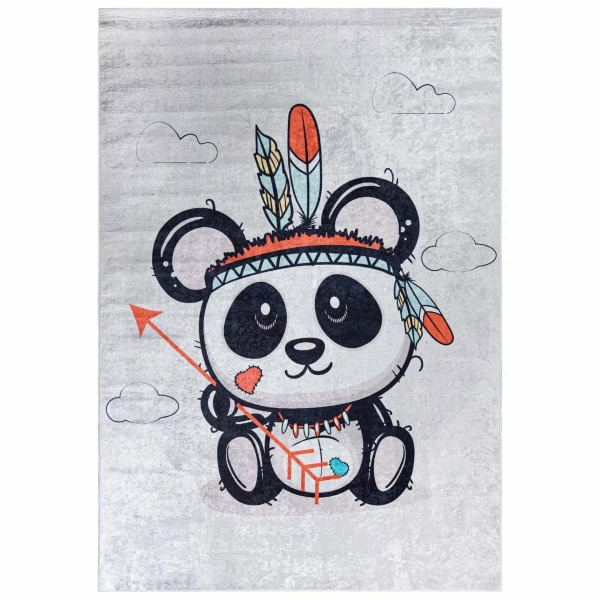 Dywan do pokoju dziecięcego Panda Indianin 322920 120×170 kolorowy