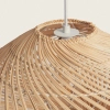 Jadalniana lampa wisząca Boho ABR-LW11-BH-E27 Abruzzo japandi beżowa