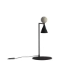 Nocna lampa BINGO czarna T0070 1xLED 12W 3000K kulista stożek