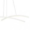 Ściemnialna wisząca lampa 20129 LED 41W 3000K liniowa biały