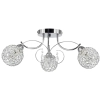 Sufitowa lampa glamour 8965/3 8C z kryształkami chrom