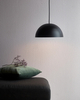 Wisząca lampa do salonu Ellen 48563003 Nordlux kopuła czarna