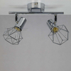 Plafon LAMPA sufitowa XARA 54802-2 Globo druciana OPRAWA ścienna KINKIET regulowany drut chrom