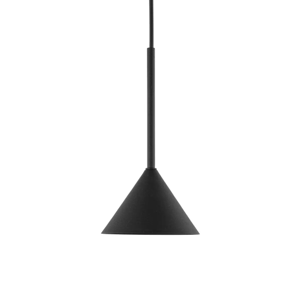 Wisząca lampa trójkątna CONO 10304 do salonu czarny