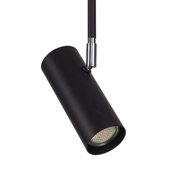 LAMPA sufitowa OKO 32597 Sigma metalowa OPRAWA regulowana tuba czarna