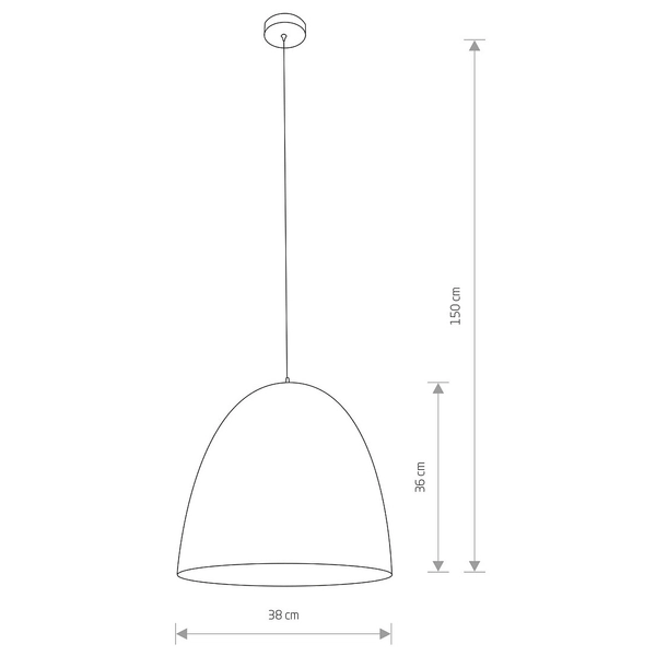 Biała lampa wisząca Egg 9021 nowoczesna do sypialni nad łóżko