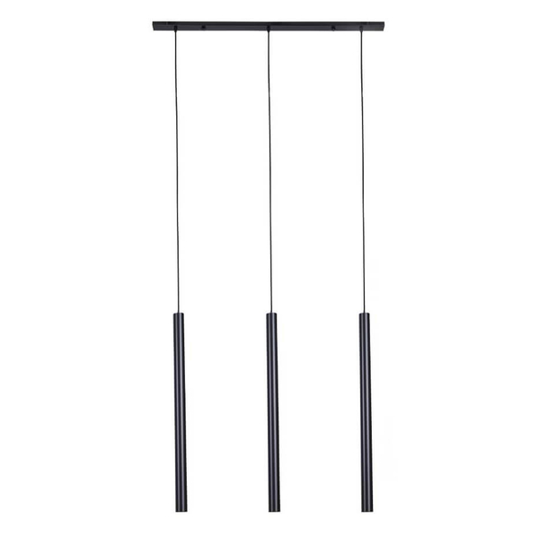 LAMPA wisząca YABU 5527 Shilo metalowa OPRAWA zwis LISTWA sufitowa sople tuby czarne