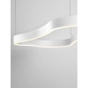 Liniowa lampa wisząca VELBANO LE45414 LED 52W 3000K pierścień biały