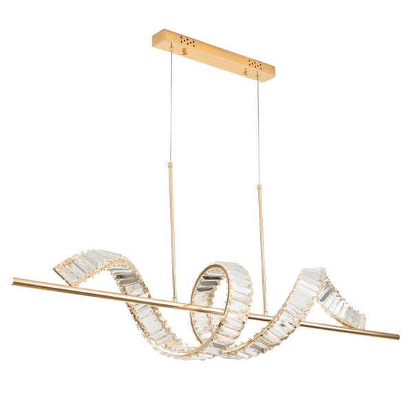 Wisząca lampa glamour RITZ ST-MD2405161 LED 50W 3000K złota