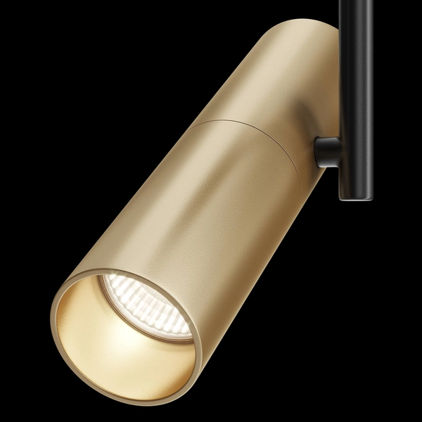 Punktowa sufitowa lampa Elti C020CL-01GB tuba złota