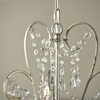 Żyrandol z kryształkami L&-195524 Light& pałacowy na łańcuchu srebrny