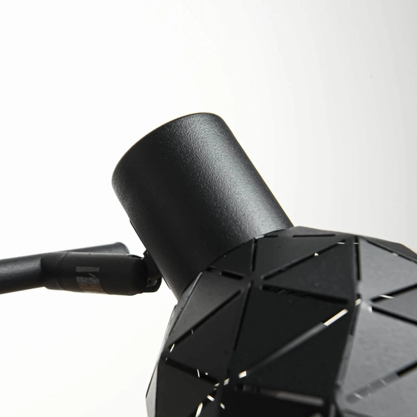 Regulowana LAMPA sufitowa REUS LP-8069/3WS BK Light Prestige metalowa OPRAWA geometryczny spot czarny