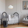 Kinkiet do pokoju dziecięcego chmura Cloud 4964 TK Lighting metalowy biały