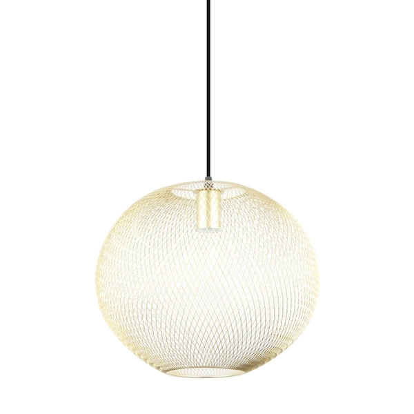 Kulista lampa wisząca Orion do jadalni nad stół ball złota