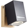 Regulowany kinkiet elewacyjny Galeni 96375/76 IP44 czarny