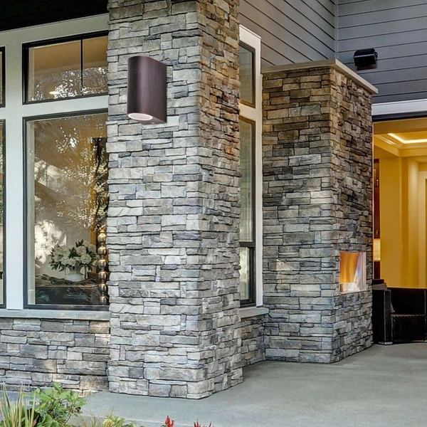 Ogrodowa LAMPA elewacyjna CHILE 8019 Rabalux metalowa OPRAWA zewnętrzny kinkiet IP44 outdoor antyczny brąz