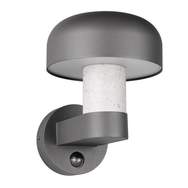 Ogrodowy kinkiet ścienny FRASER 262569178 metalowy IP54 szary