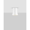 Geometryczna lampa sufitowa do salonu ZORVELA LE45299 biała