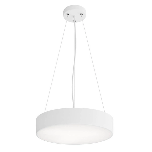 Minimalistyczna lampa wisząca Cleo 137623690234 Team do salonu biała