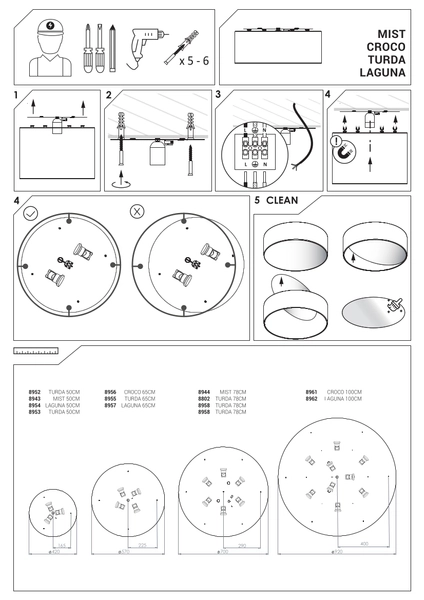 Lampa sufitowa Turda 8955 abażurowy plafon do przedpokoju złoty