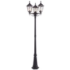 Lampa ogrodowa stojąca Burnford 76552 Endon lampion 3-punktowy IP44 czarny