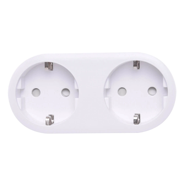 Podwójna wtyczka sterowana aplikacją DOUBLE AZ3476 Azzardo biały