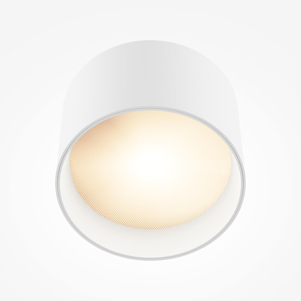 Lampa nasufitowa Vega C089CL-8W3K-W Maytoni LED 8W 3000K krążek biała