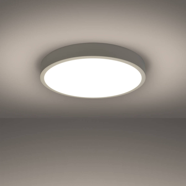 Okrągła sufitowa lampa Onyx SL.1243 LED 23W 3000K do jadalni koło biały