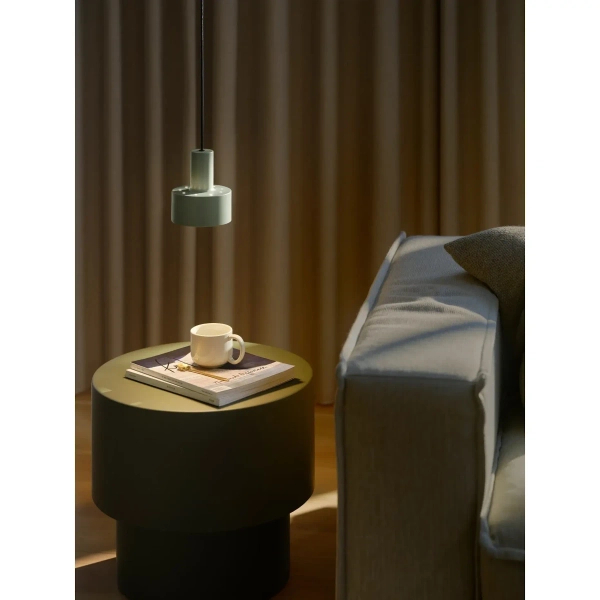 Zwieszana lampa jadalniana Matis 2512183023 nad stół zielony