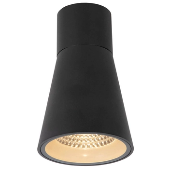 Ogrodowa lampa sufitowa Derby LED 9W nowoczesna czarna