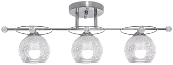 Glamour lampa sufitowa 8821/3 8C do pokoju crystals chrom