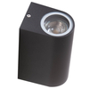 Nowoczesny kinkiet zewnętrzny Rimini AZ4266 IP54 czarna lampa ścienna