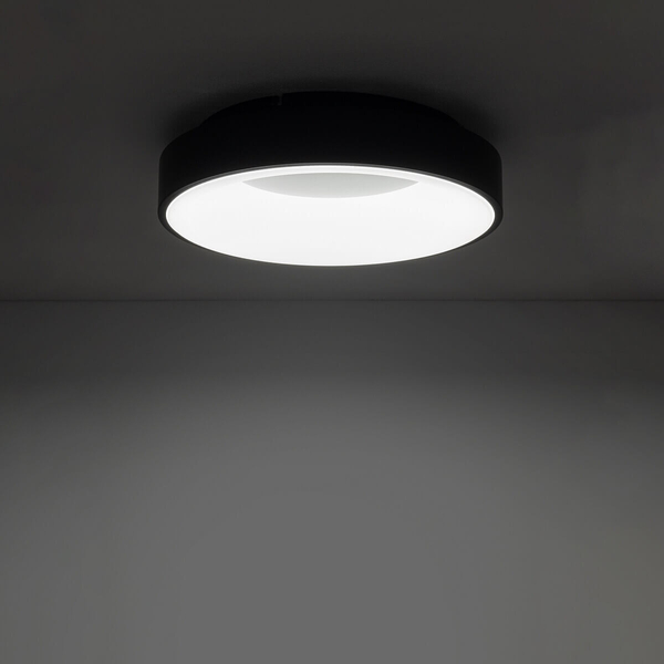 Okrągła lampa nasufitowa Nikki 11210 Nowodvorski LED 32W 4000K czarna
