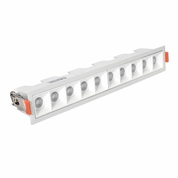 Liniowa lampa ledowa sufitowa 1209 LED 20W 3000K biały