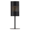 Stolikowa lampka ażurowa Bogart 5118 TK Lighting okrągła czarna