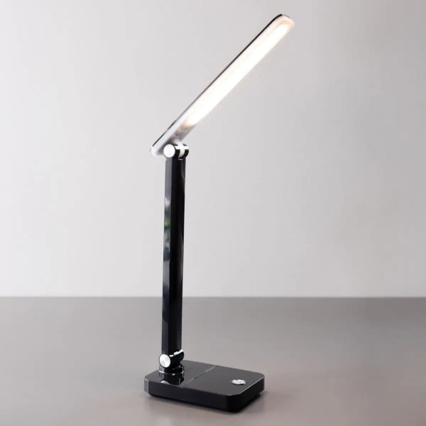 Regulowana lampa BIURKOWA 1949-BK LED 8W CCT dotykowa czarna