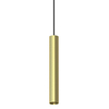 Lampa zwisowa do salonu sopel Fourty 10772 Nowodvorski stick mosiądz