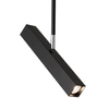 Regulowana LAMPA plafon MITSUMA 7990 Shilo metalowa OPRAWA prostokątna do systemu szynowego czarna
