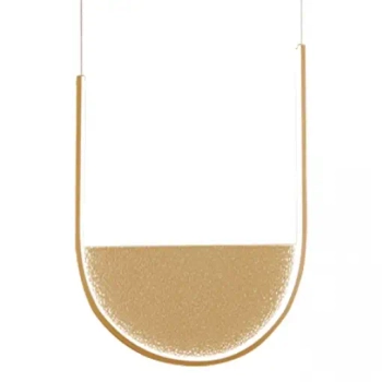 Zwisająca lampa nad stół 23165 LED 28W 3000-4000K do jadalni złoty