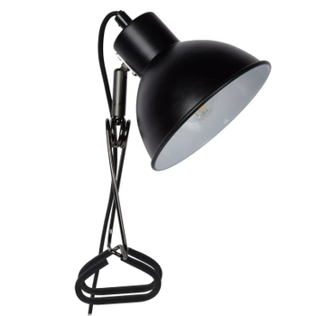 Lampka z klipsem do czytania MOYS 45987/01/30 Lucide czarny