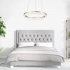 Lampa wisząca ring Midway LP-033/1P L GD Cristal Triangle LED 50W złota