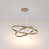 Metalowa lampa wisząca Rim MOD058PL-L74BS4K LED 88W 4000K mosiądz