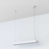Lampa wisząca nad wyspę Soft 7545 Nowodvorski LED 16W 3000K metalowa biała